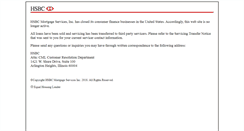 Desktop Screenshot of hsbcmortgageservices.com